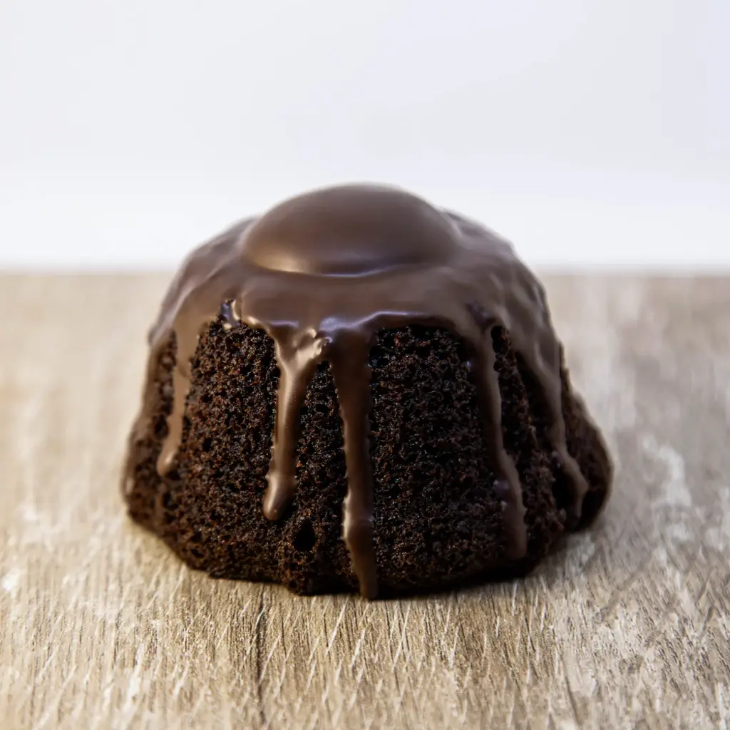 Budincito de Café relleno con DL y Nutella