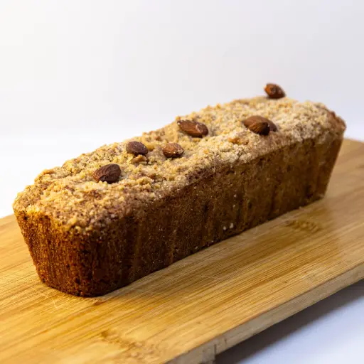 Budín Integral de Manzana con Almendras