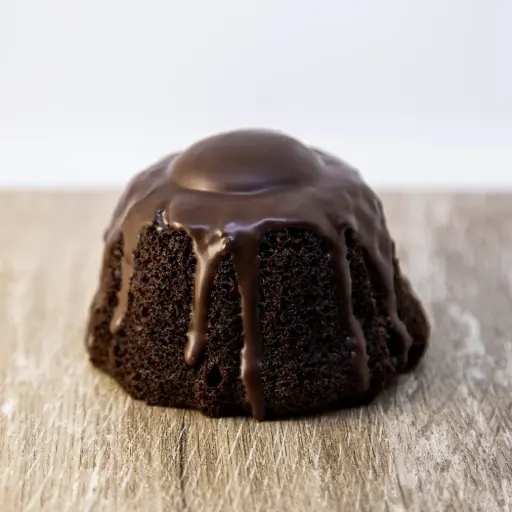 Budincito de Café relleno con DL y Nutella